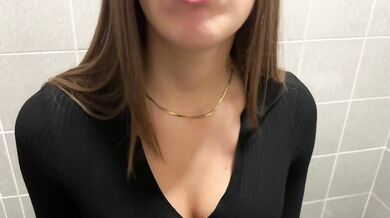 Prof Destroyed Gushing Choked On Big Dick In Uni Toilet