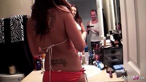 Redhead Girlfriend Jessi Palmer seduce to Private Amateur Sextape