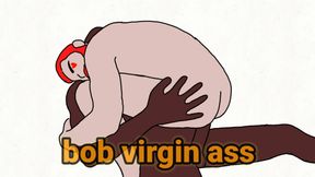 Straight Bob gives his ass virginity to Steve