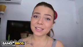 BANGBROS - Busty Russian Nympho Marina Visconti Sucking And Fucking