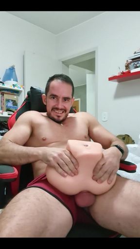 Imagine me filling you with my hot sperm
