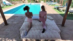 fisting by the pool with katt noir and lily kink