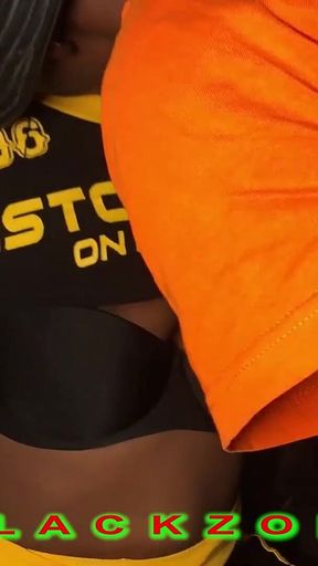 I Caught Her Touching Herself in the Living Room, Had to Swing Into Action