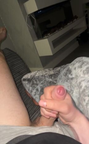 Sneaky Wank on My Mates Sofa Where Shall I Cum