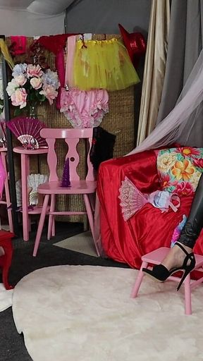 Lady Fee Wants to Watch Sissy Dee Riding Different Toys