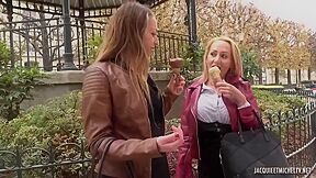 My Young Stepsisters Are Two Hot Bitches - Threesome With Cumshot