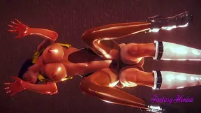 Faye Valentine Seduces With Hot Blowjob Wild Sex in Cowboy Bebop Hentai