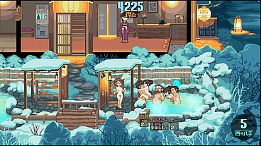 Yukiya Hot Spring ~The Waters of Fertility [Hentai game PornPlay] Ep.5 onsen sex orgy with multiple creampie