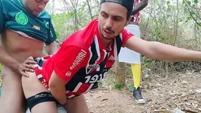 Amateur Football Players Turn Up The Heat In A Steamy Gay Group Sex Session