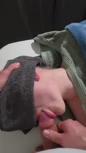 Emotional moment from &quot;HotWife OliaSky at the Massage&quot;