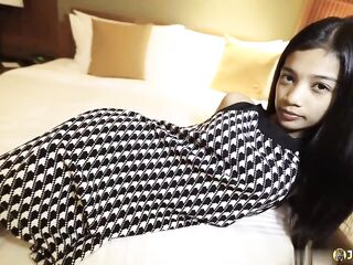 JohnTronX - Small hawt Oriental hotty takes my ramrod in her taut cunt