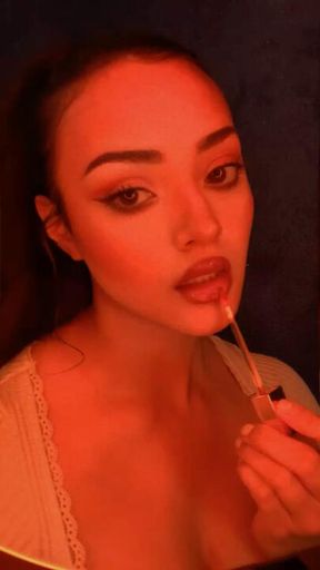 Lip Gloss Close-Up