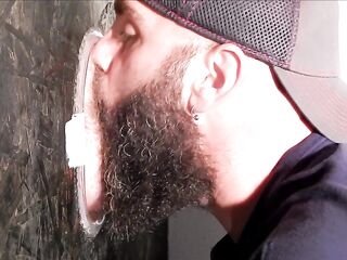 Worshipping a Riding a Load without a Sexy Ginger at the Gloryhole