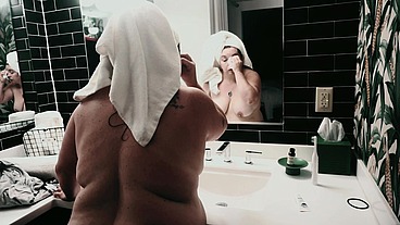 Bathtub Getting Ready for the Day