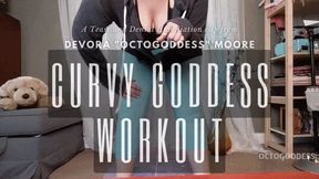 Hairy Curvy Goddess Workout Leggings Humiliation JOI