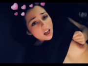 Fucking My Bros Friend Again. This Time I Wanted It In His Car On Snapchat. He Loves Tight Pussy