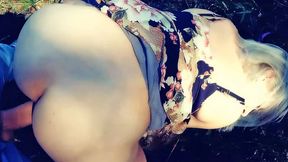 Stepmother agrees to anal and blowjob right on the embankment!