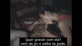 sra tomis no comeco da putaria,ainda timida mais sempre gostosa