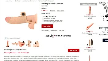 Vibrating Real Feel Extension &ndash_ Penis Extension Review