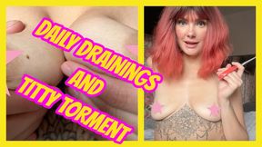 Step-Auntie’s Winter Training of Daily Drainings and Titty Torment