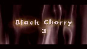 Black beauty spreads her petite legs