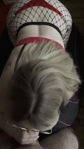 Hot Blonde Teacher with Perfect Big Ass Gave a Special French Lesson