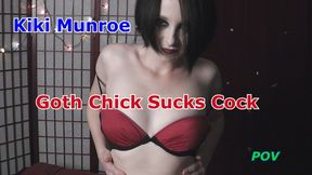 Kiki Munroe Goth Chick Sucks The Dick SD