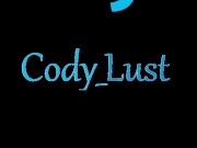 Pushing my cock deeper in my mouth