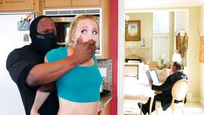 Interracial roleplay hardcore fuck for AJ Applegate