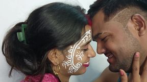 The couple ran away from home and married the wife, enjoyed and celebrated her wedding with her husband.