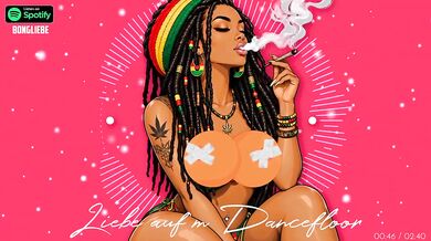 Cartoon Dancefloor Gushing Choked German Romantic Music Love Reggae 2