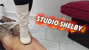 STOMPING AND JUMPING on my neighbor's chest and penis. - cook trampling - Slave Training - Atenna Shelby bbw P4 copy