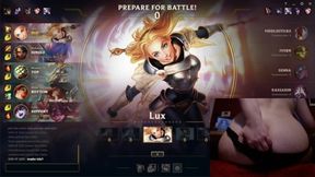 Vibrating Buttplug Fail And Feeding League Of Legends #10 Luna