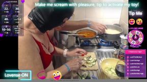 Naked Salad Secrets: Unleashing Passion with Every Slice of Inserted Cucumber - 336