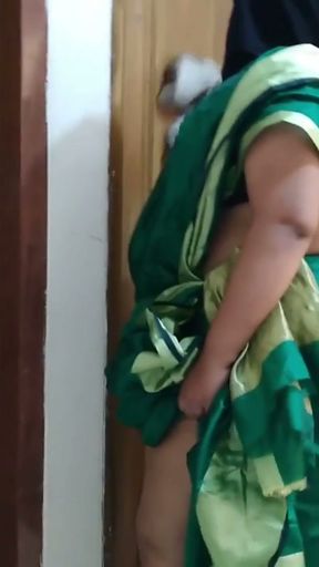 When My Mother Not At Home I fuck My Desi Maid While she was clean my room!   Clip 1