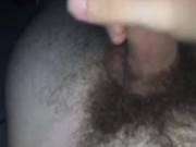 18 year old jacks off 1 sperm at a time from his long John