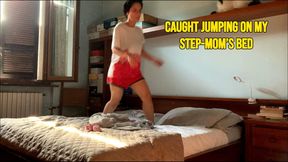 Caught Jumping on My Step-Mom’s Bed – Exclusive Replay & Slow-Mo
