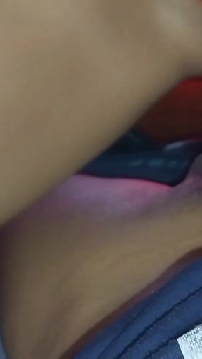 Horny neighbor models her panties and asks me to fuck her and cum inside her tight pussy. Since her husband is away   Clip 1