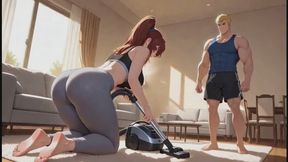 Vacuuming Fantasies #3B: Confessions of a Vacuum Vixen (Animated)