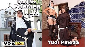 Former nun fulfils taboo desires in steamy anal Latina session