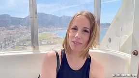 Elodie, 25, Leaves For A Ride!
