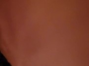 Submissive whore pees her pants.