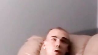 Hairy Amateur Teen Jerking Off And Shooting A Massive Load