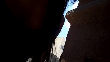 Sai pra passear de manhã no parque e o tesão me fez gozar na linha do trem