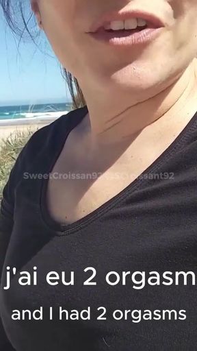 I Took His Condom OFF! - Fucking a Stranger RAW on the Beach + Breeding Vlog   Clip 2