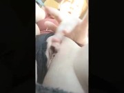 redhead teen camgirl car masturbation-risky public pussy play dildo fingers