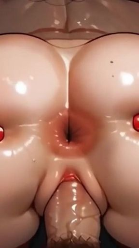 Latex Sex! Asmr Cartoon Pussy Fuck!
