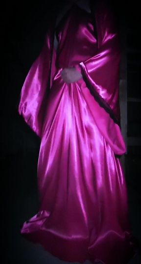 satin nightgown &amp; robe 02