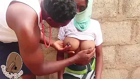 Long Cock Stroking Her Pussy Doggystyle And Boobs Tease 19 Min