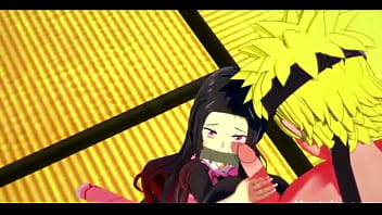 Naruto Fucks Nezuko Uncensored Hentai